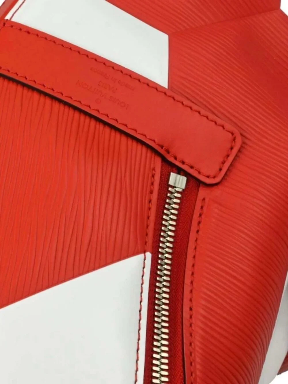 Louis Vuitton Red White Epi Apollo